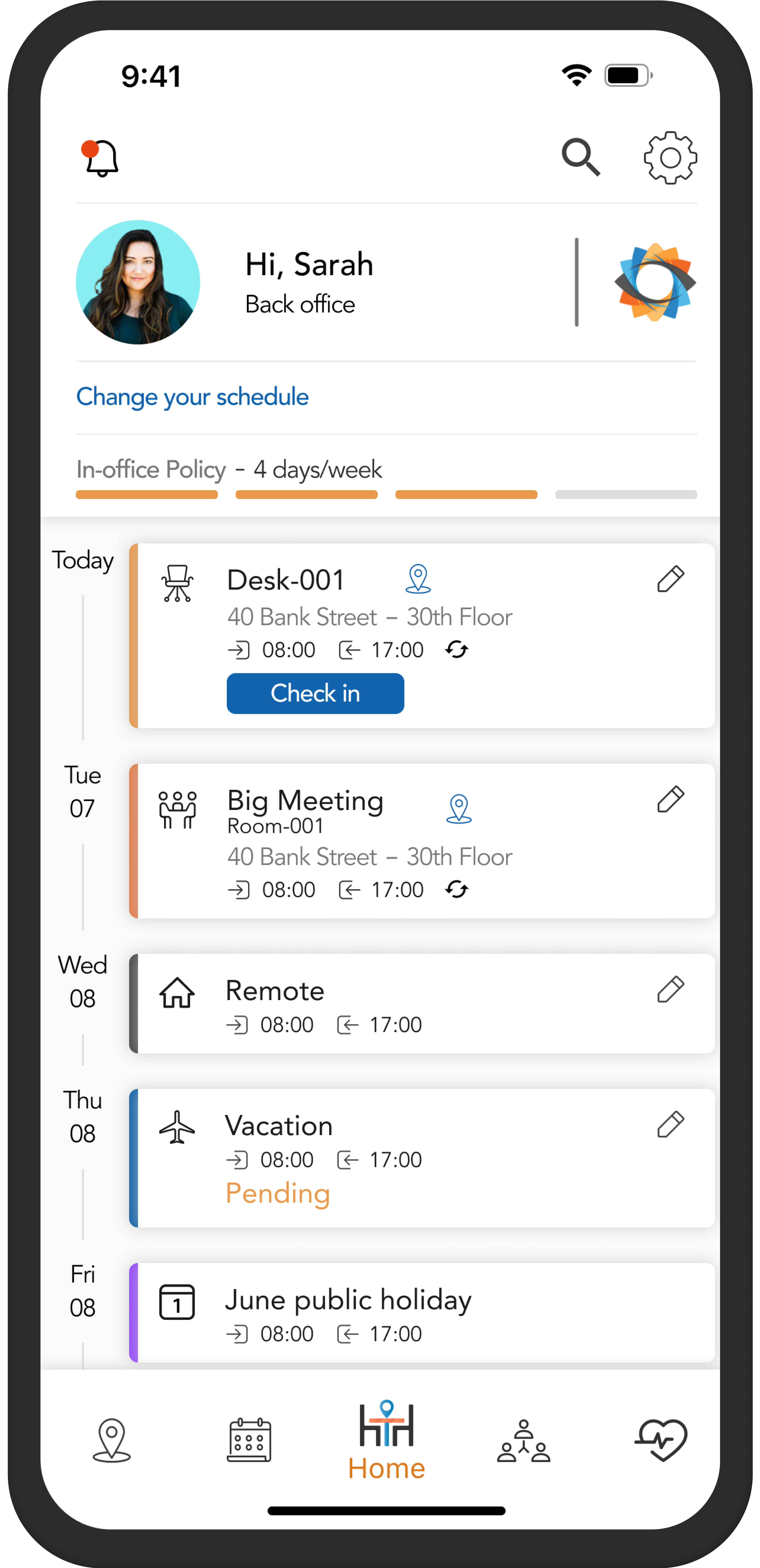 HybridHero Software - HybridHero dashboard