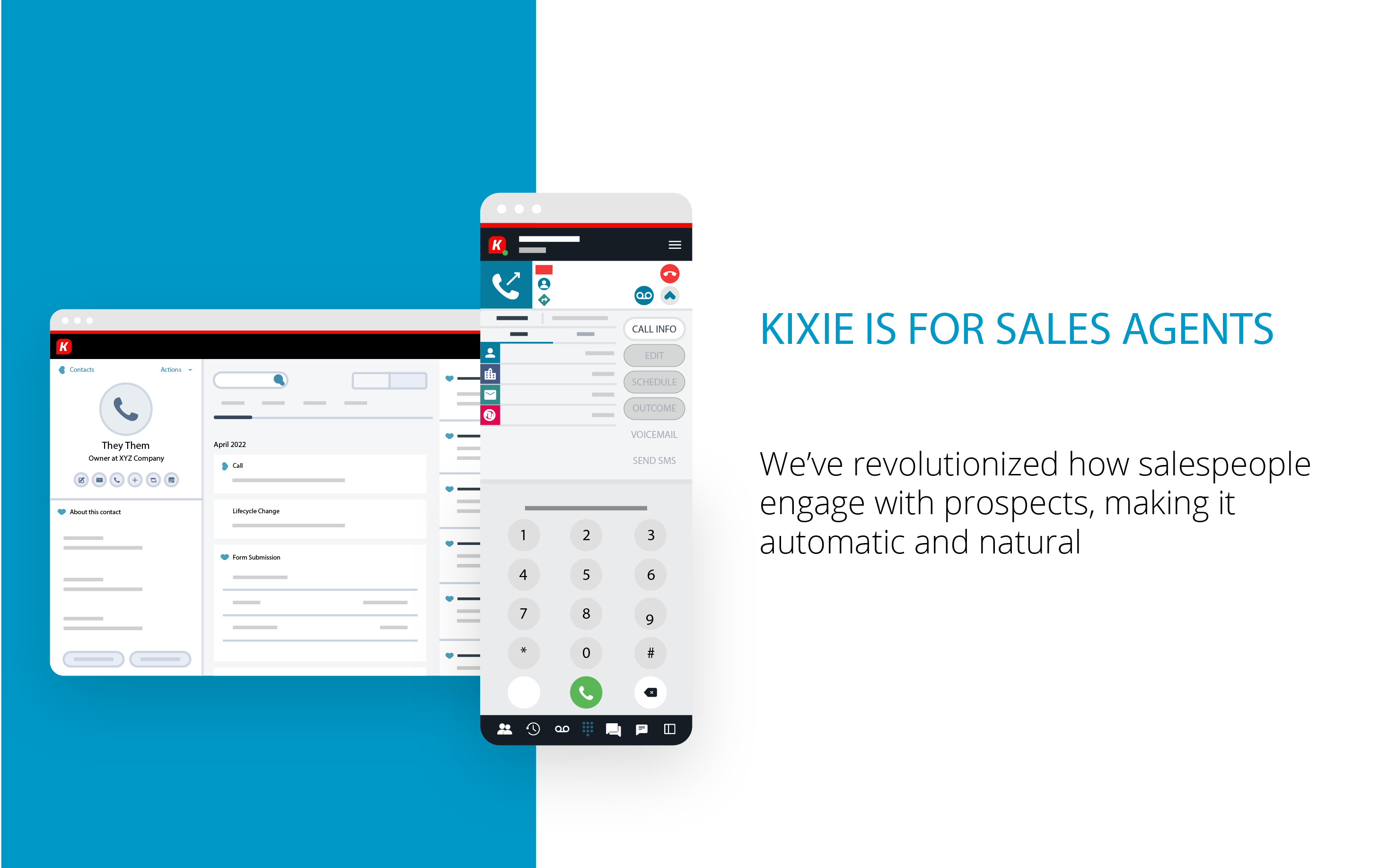 Kixie PowerCall Software - Built specifically for modern sales teams.