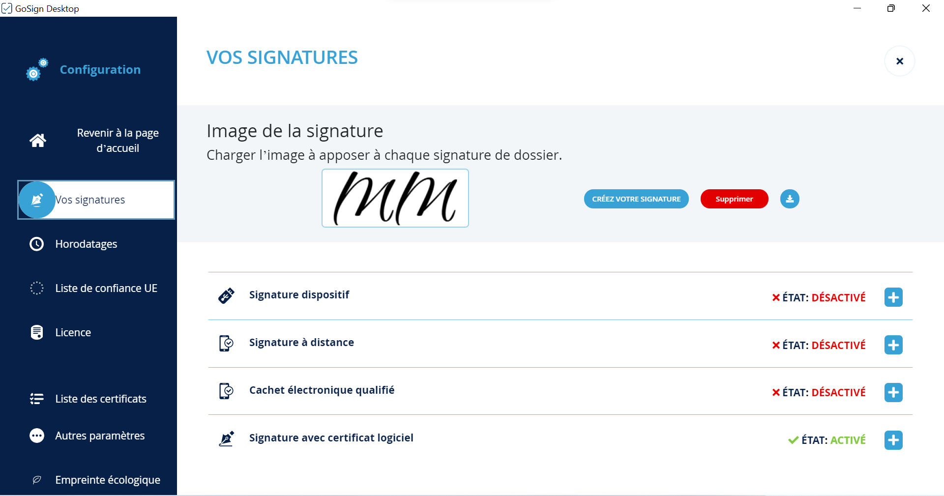 GoSign Logiciel - 3