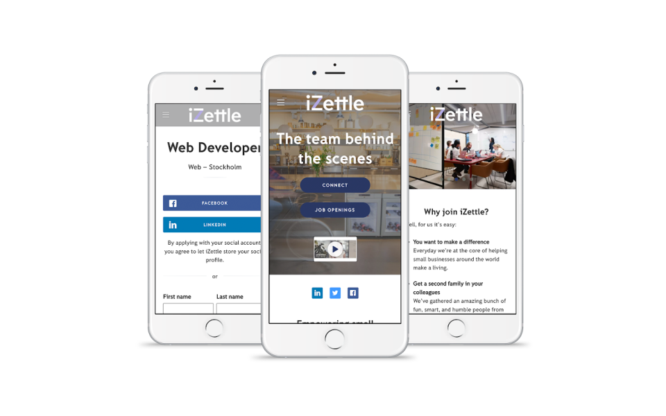 Teamtailor mobile application