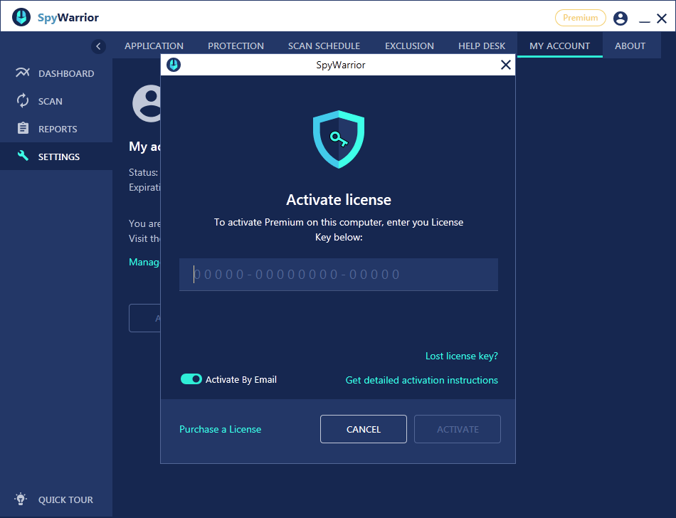SpyWarrior Software - SpyWarrior About