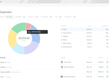 Everhour Software - Track work-related expenses, reimburse employees, use in budgets, add to invoices
