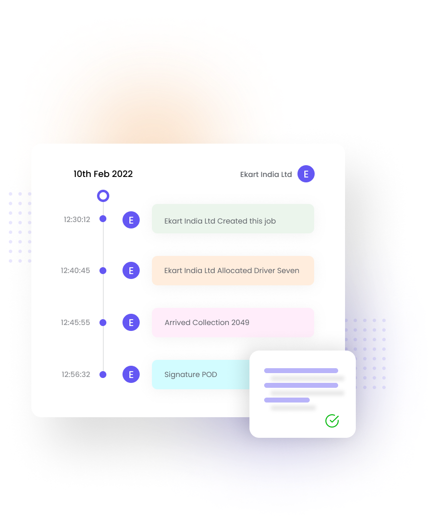 DriverUp Software - The Customer Portal module is designed to enhance communication and collaboration between transport companies and their customers.