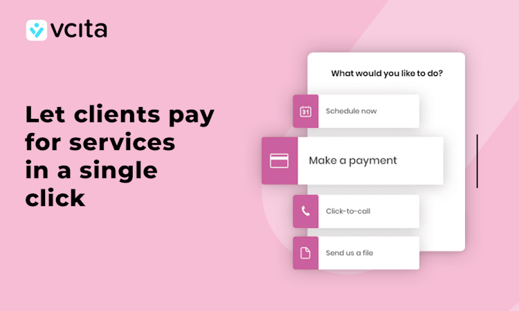 vcita screenshot: vcita Payment