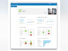 Customer Frontlines Software - Qualtrics CustomerXM  dashboard screenshot - thumbnail