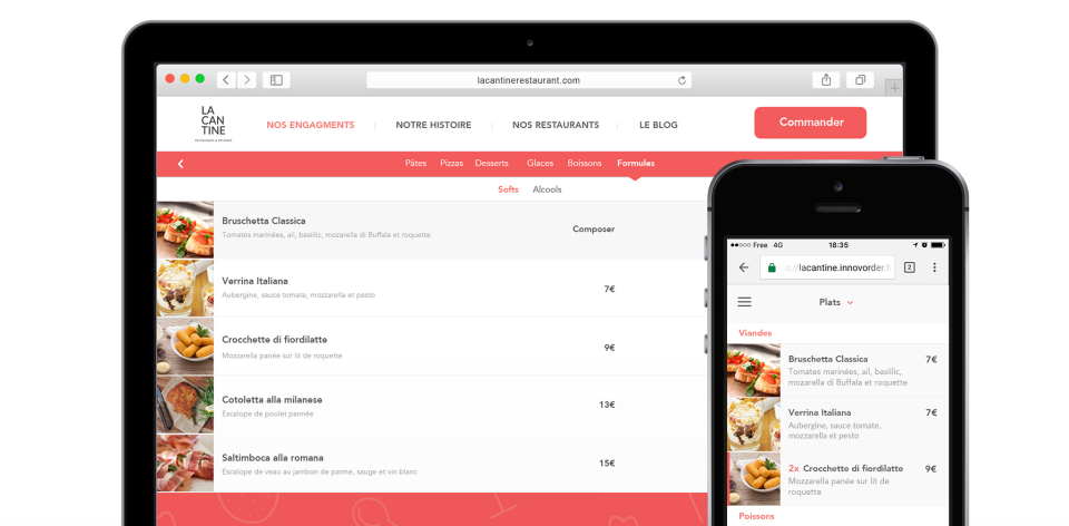 Innovorder screenshot