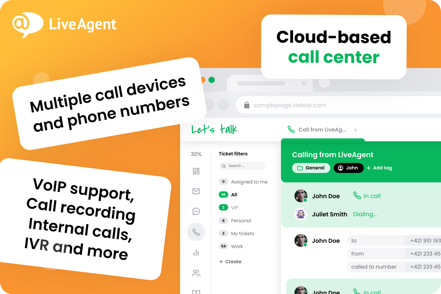 LiveAgent Software - Call Center