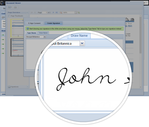 DocuFirst Software - Create digital signature fields within forms