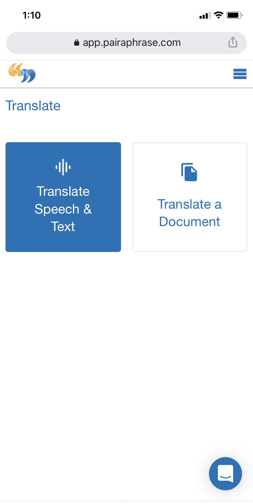 Translate files and perform Speech-to-Speech