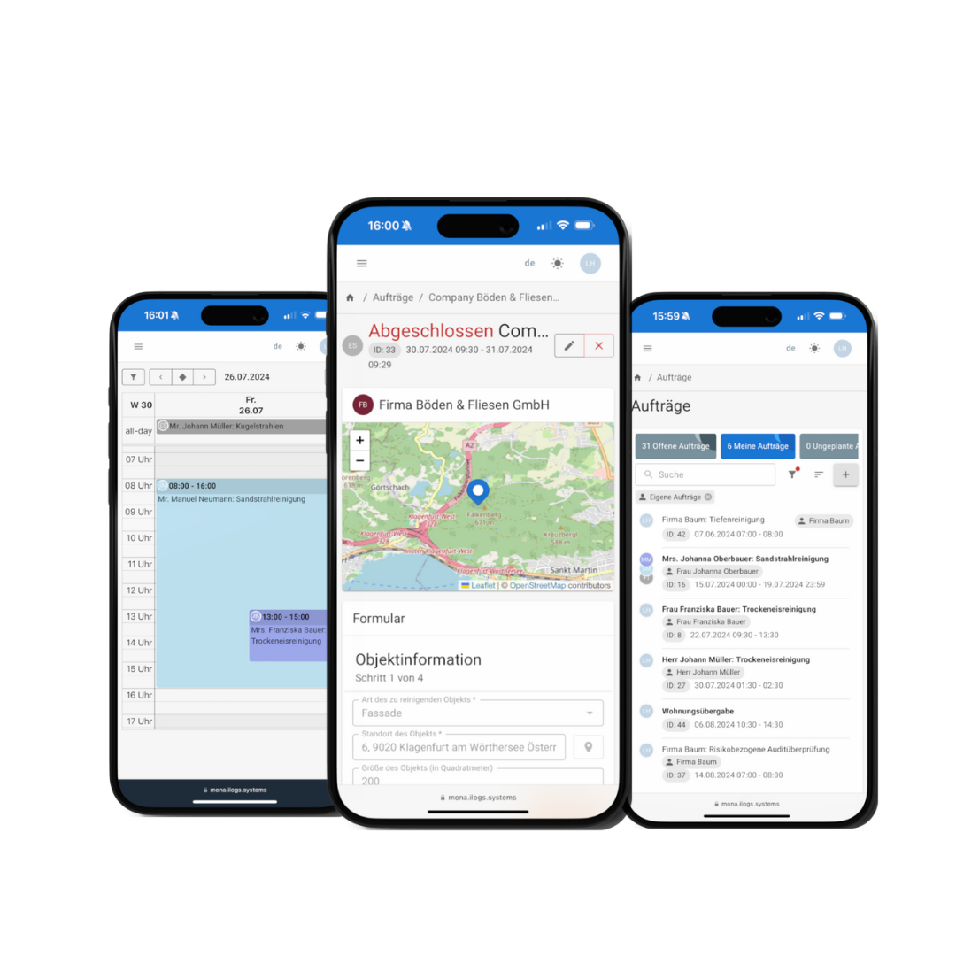 mona screenshot: mona mobile view