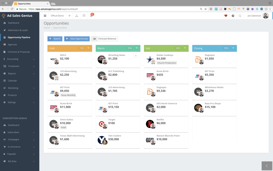 Ad Sales Genius Software - 3 - miniatura