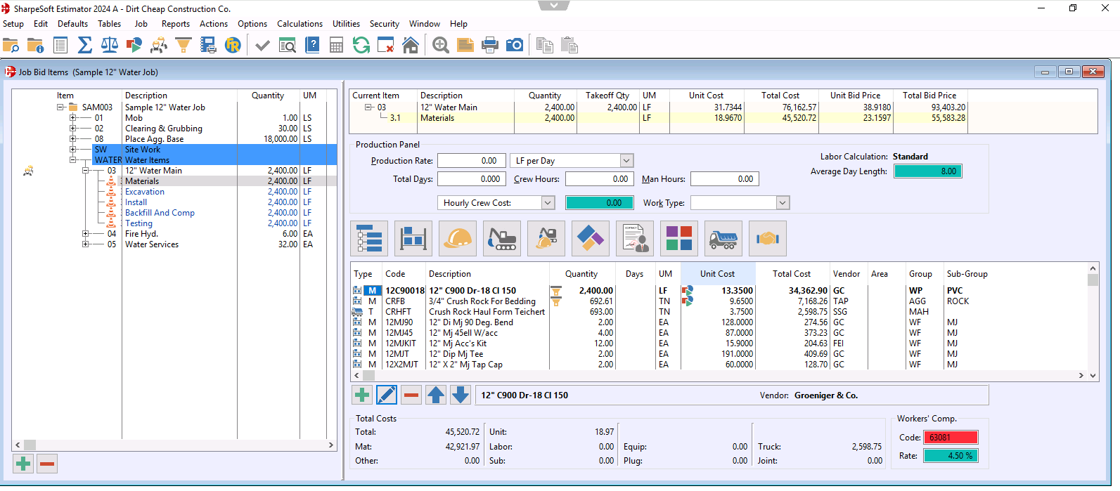 SharpeSoft Estimator Logiciel - 1