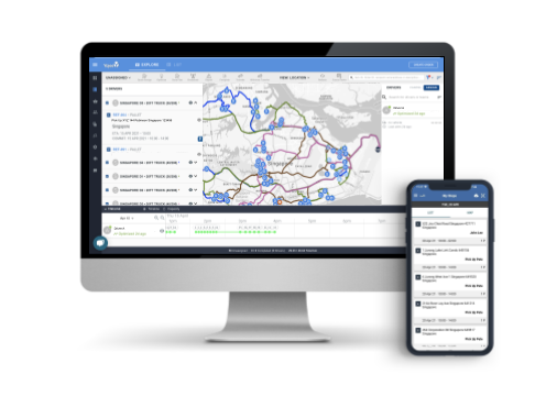 Yojee screenshot: Easily plan, optimise, dispatch, track and manage your deliveries