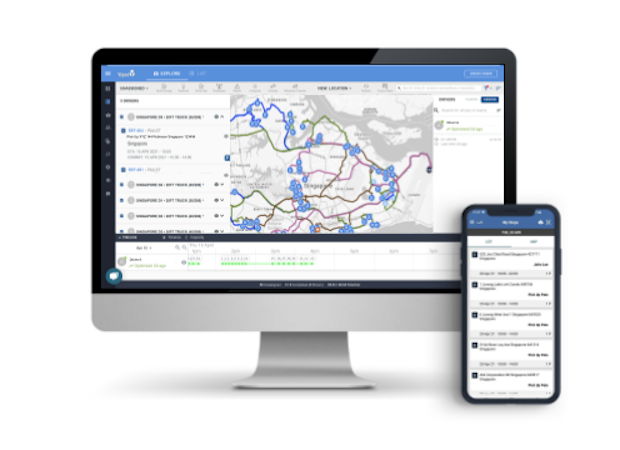 Yojee screenshot: Easily plan, optimise, dispatch, track and manage your deliveries