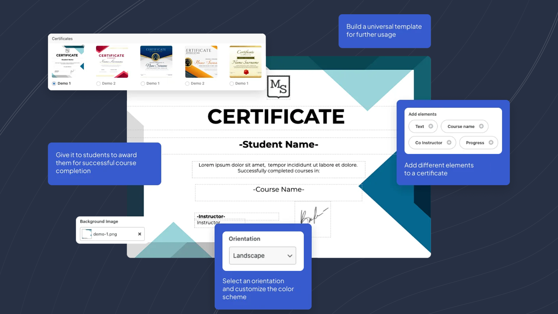 Certificate Builder