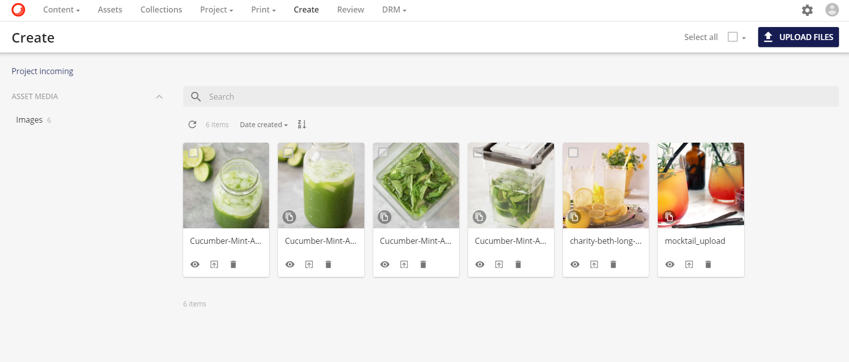 Create and store digital assets in Sitecore Content Hub