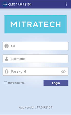 Mitratech Compliance Manager (CMO) screenshot: CMO Compliance login