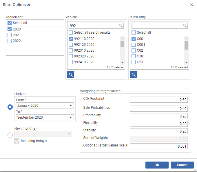 S&OP - Sales Planning Software - flexis Sales Planning 3