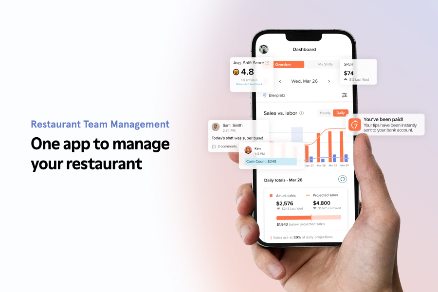 Manage your restaurant with one versatile app