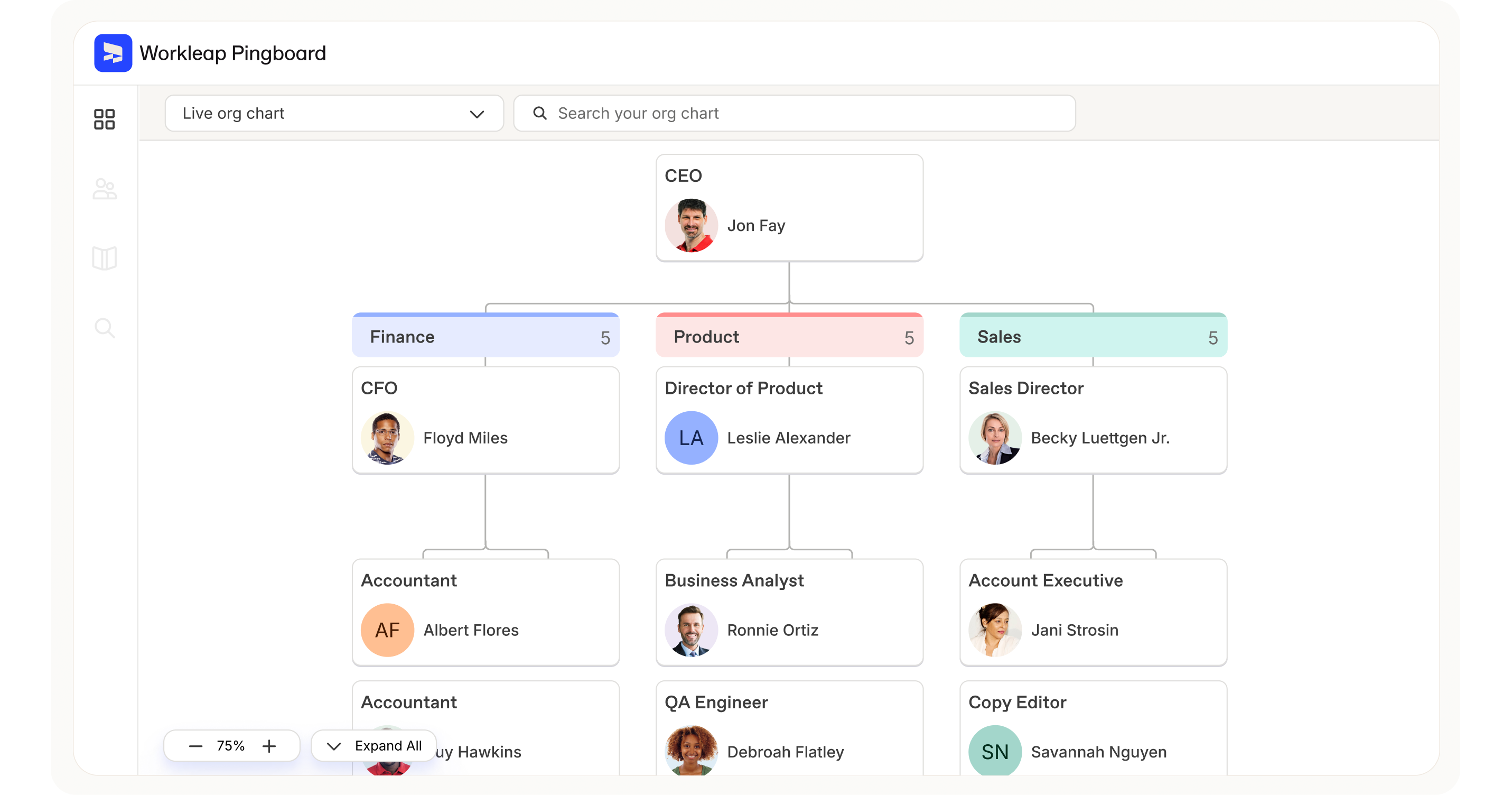 Workleap Pingboard Software - 1