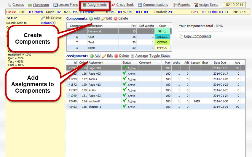 PraxiSchool Software - PraxiSchool - Gradebook