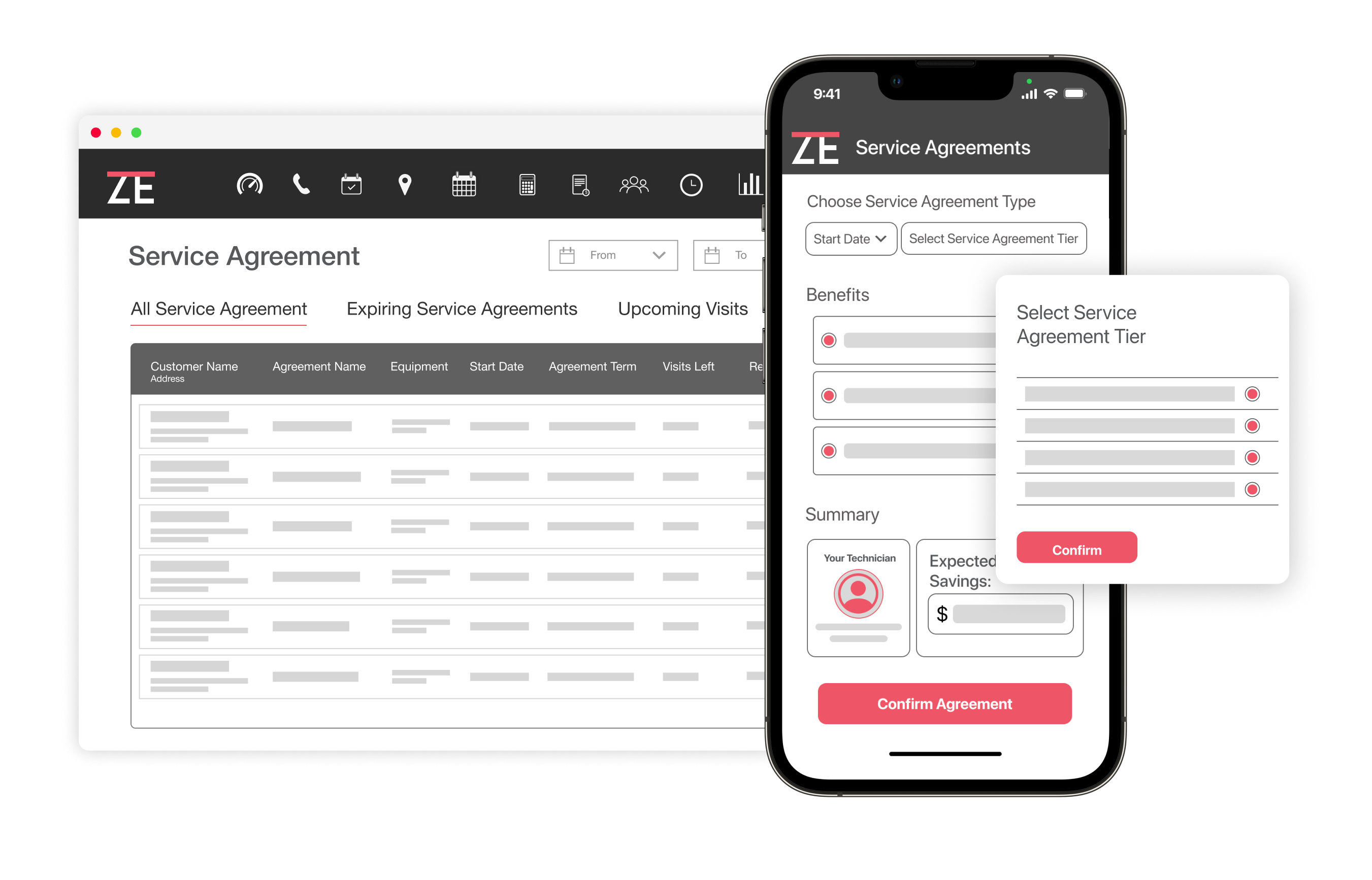 Maintenance Agreements
ZenElectrical maintenance agreement software allows you to easily schedule and manage all recurring jobs, ensuring a smooth customer experience. Renewing agreements is made simple with our software.
