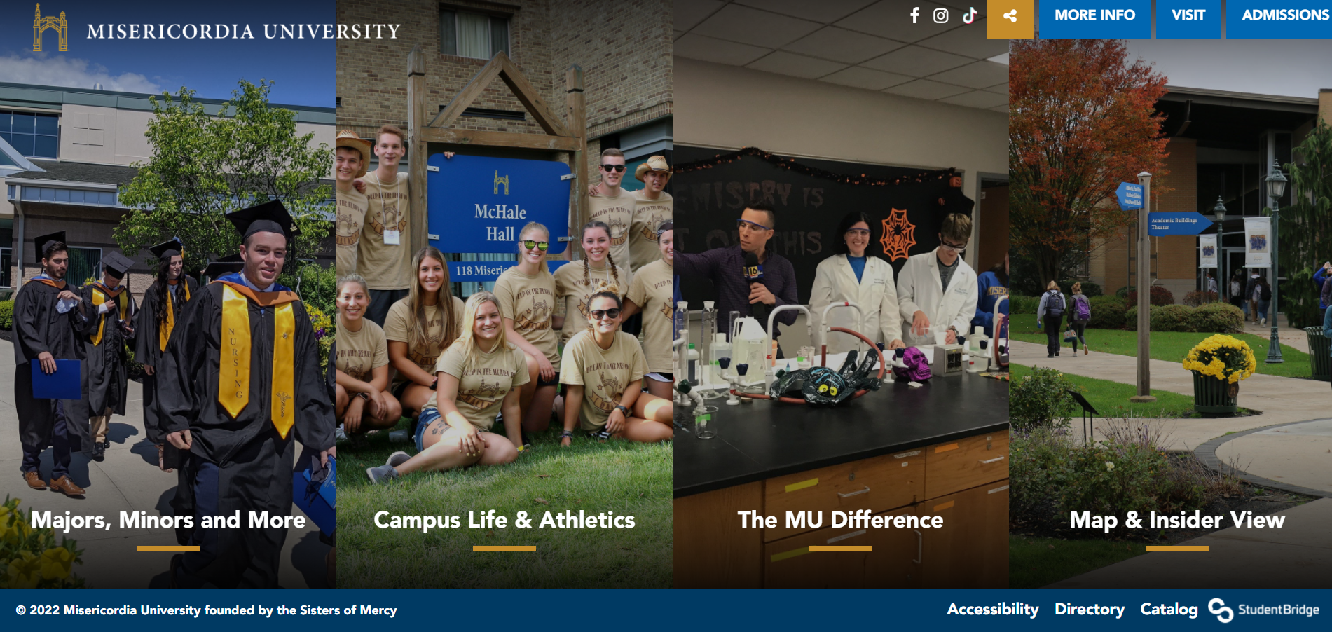 StudentBridge screenshot: Student Bridge Video Viewbook