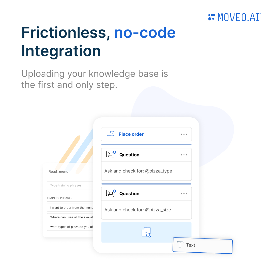 Moveo.AI Software - Frictionless integrations