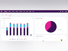 Skynamo Software - The Skynamo dashboard includes standard and customisable reports, enabling management to make informed business decisions based on data captured by sales reps