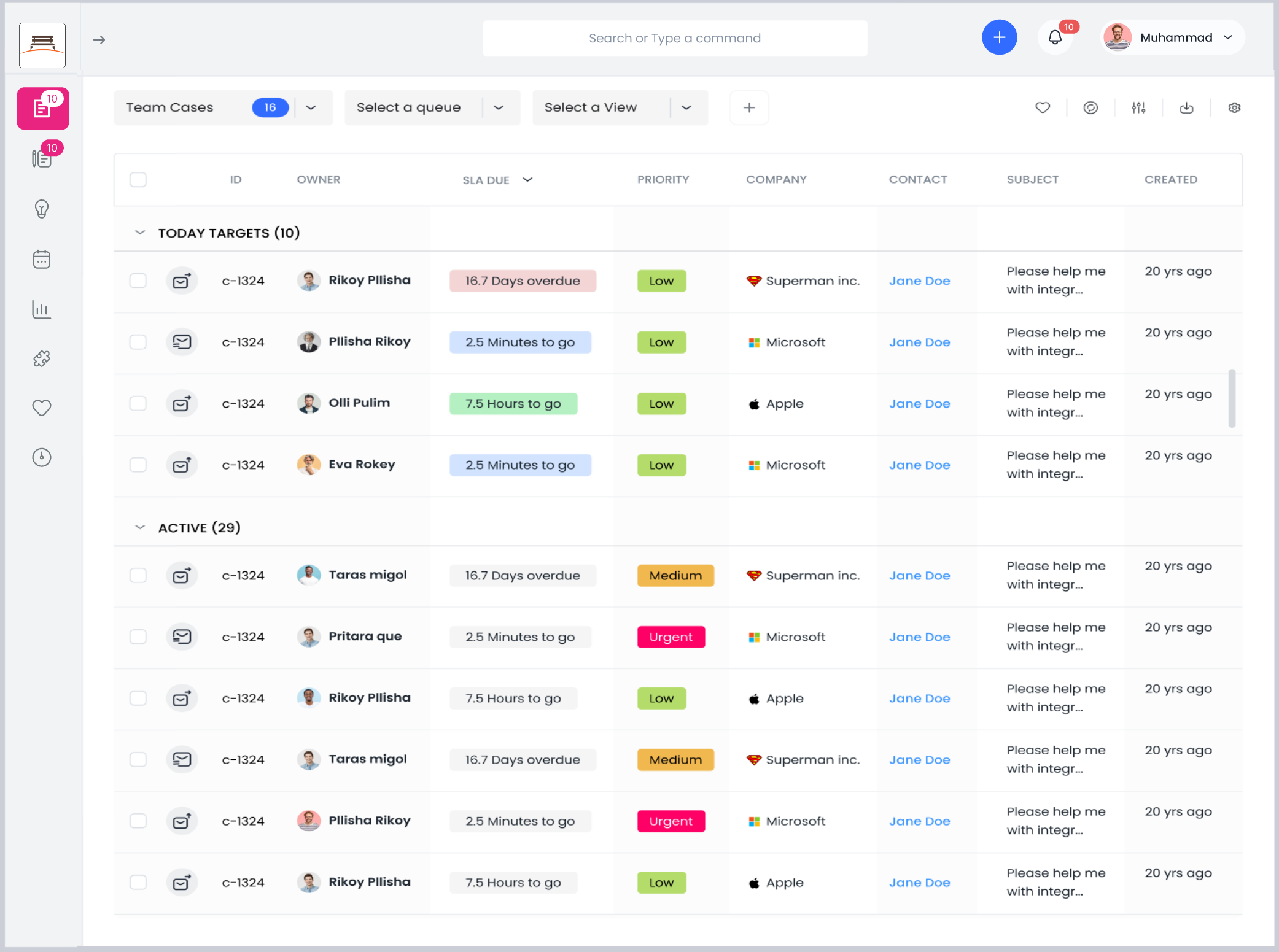Supportbench Software - 1