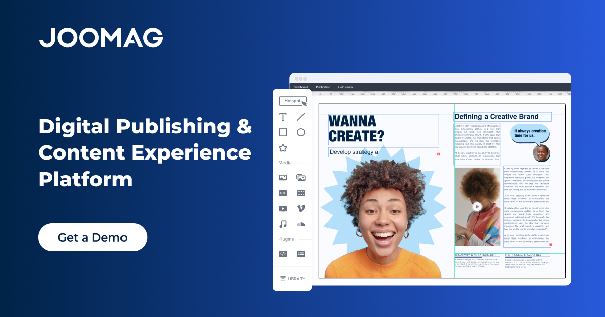 Joomag screenshot: Digital Publishing and Content Experience Platform
