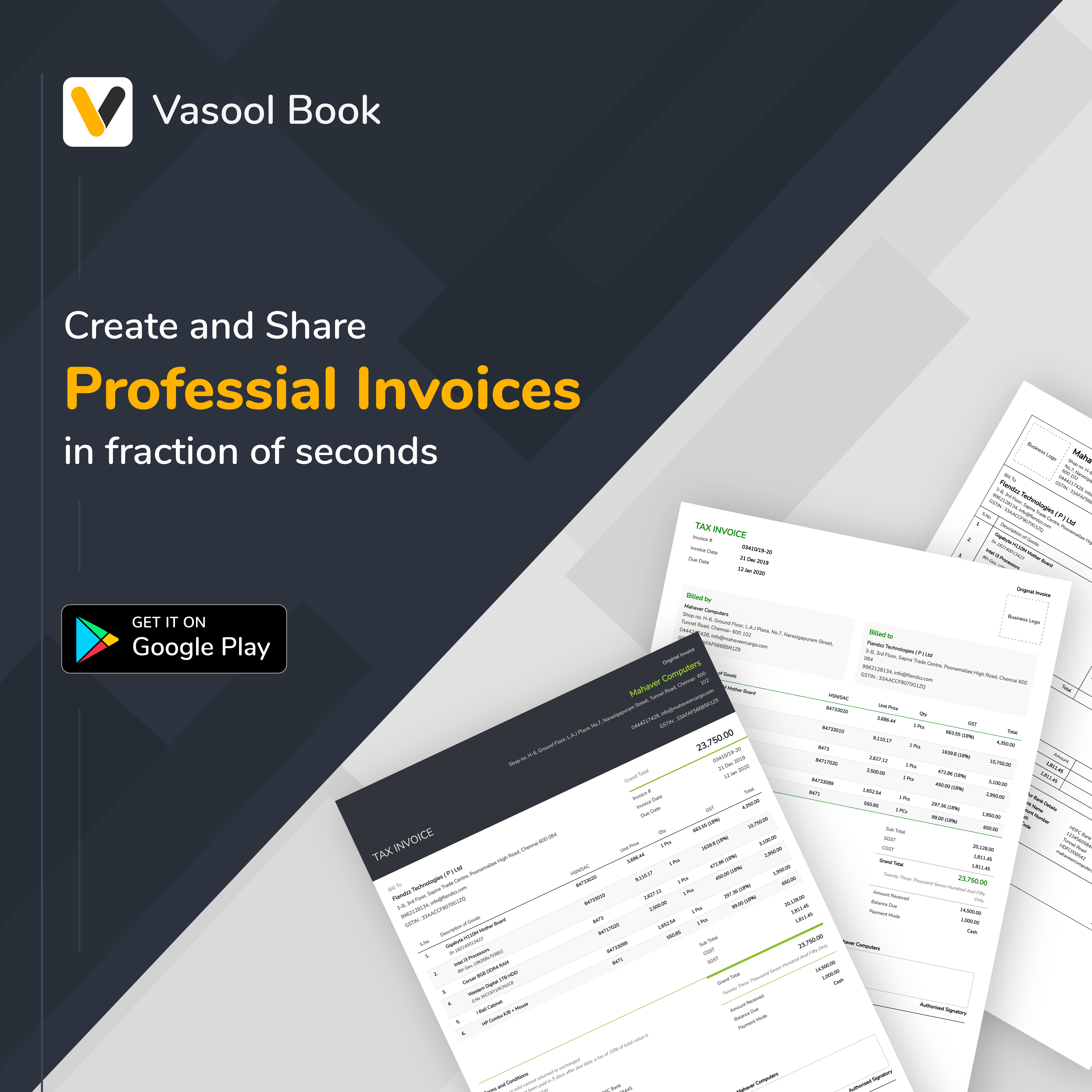 Sale invoices all your sale details are listed along with the add sale action button that allows you to add a new sale.