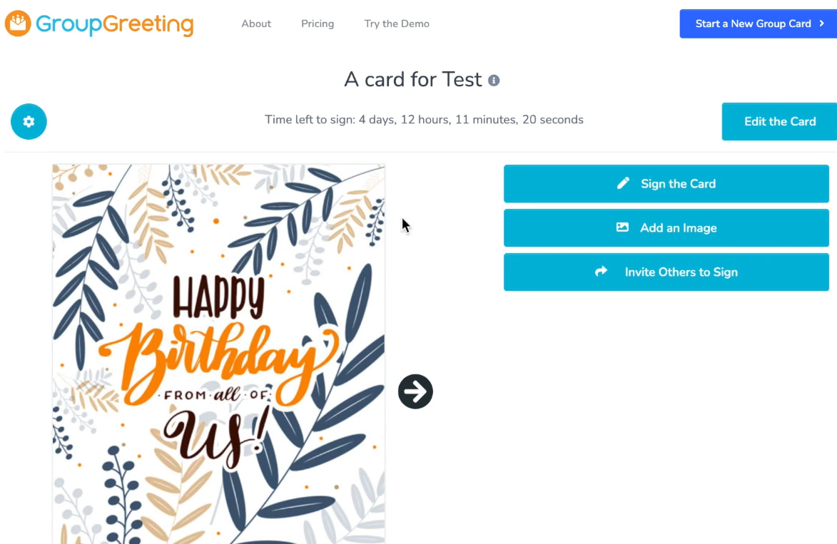 GroupGreeting Software - GroupGreeting cards