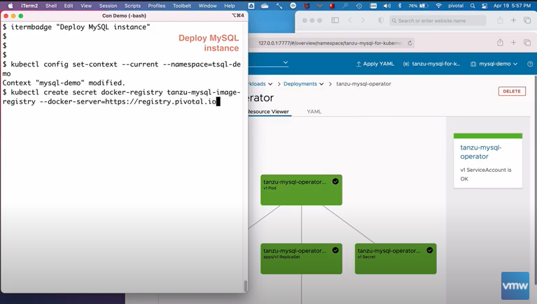 VMware Greenplum Software - Kubernetes operator