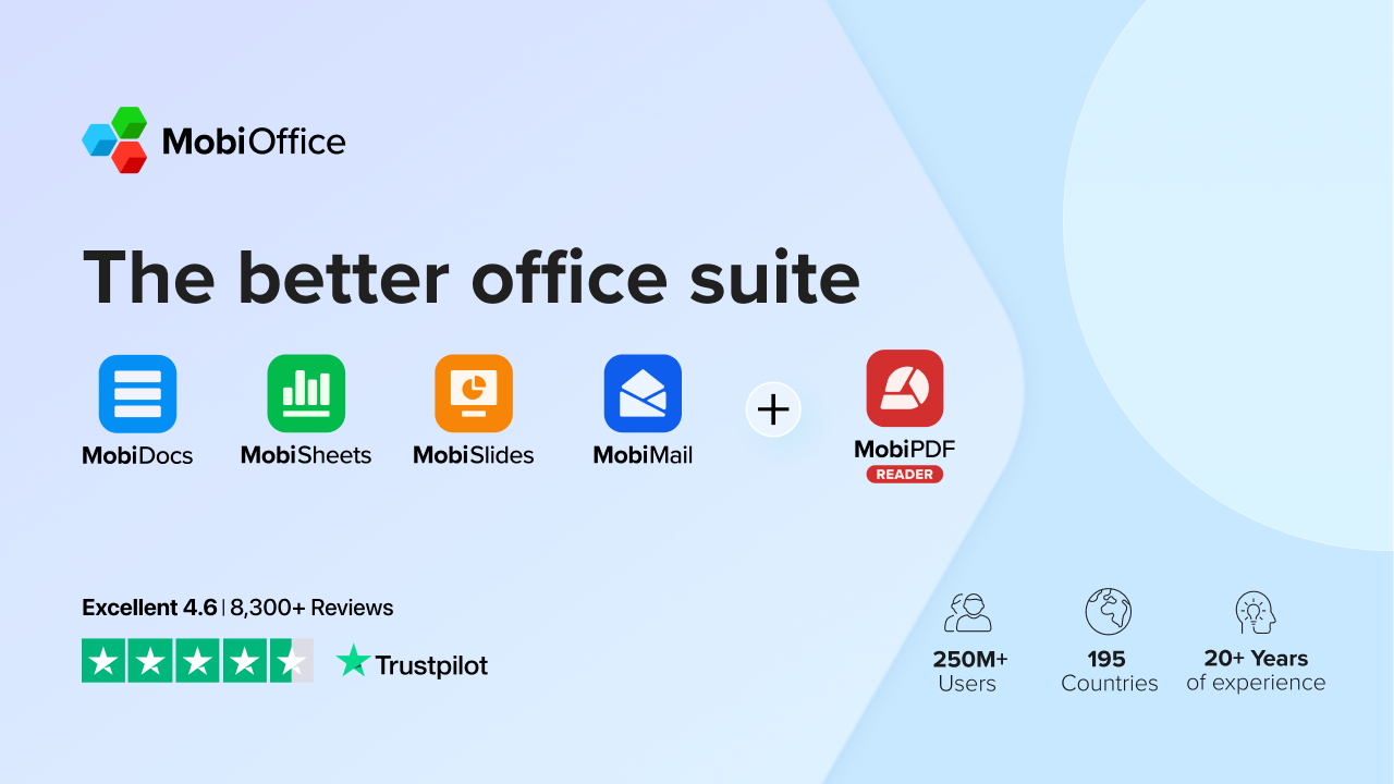 MobiOffice screenshot: MobiOffice