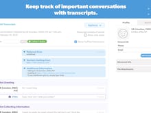 Olark Software - Keep track of important conversations with transcripts