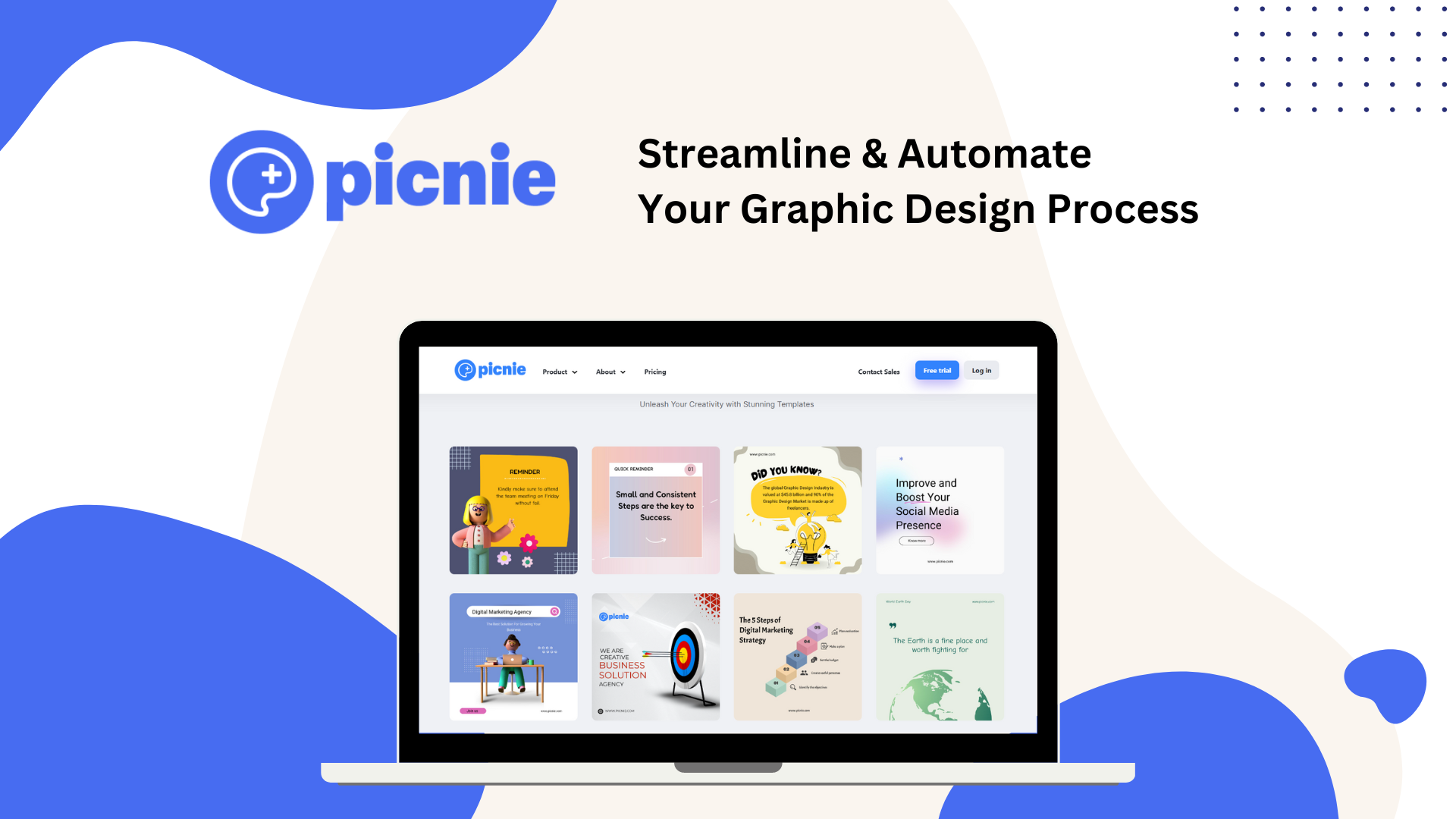 Picnie screenshot: Picnie templates