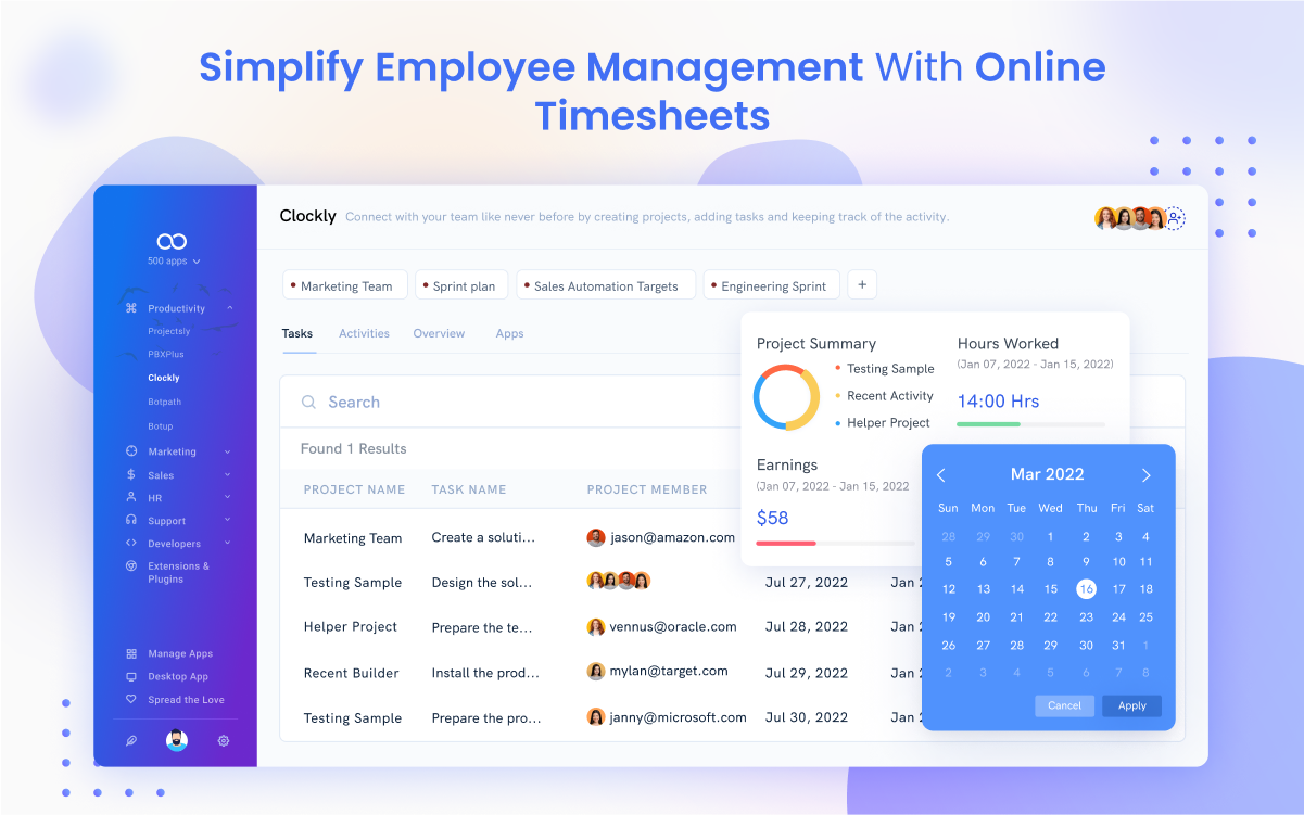 Online Timesheets