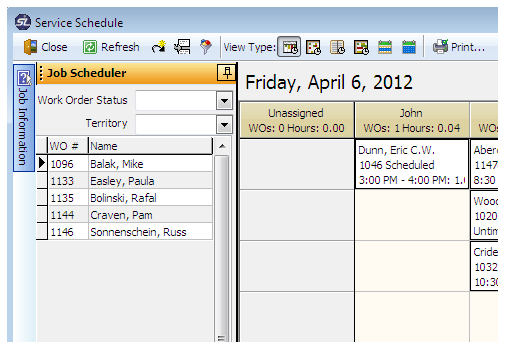 Job scheduler