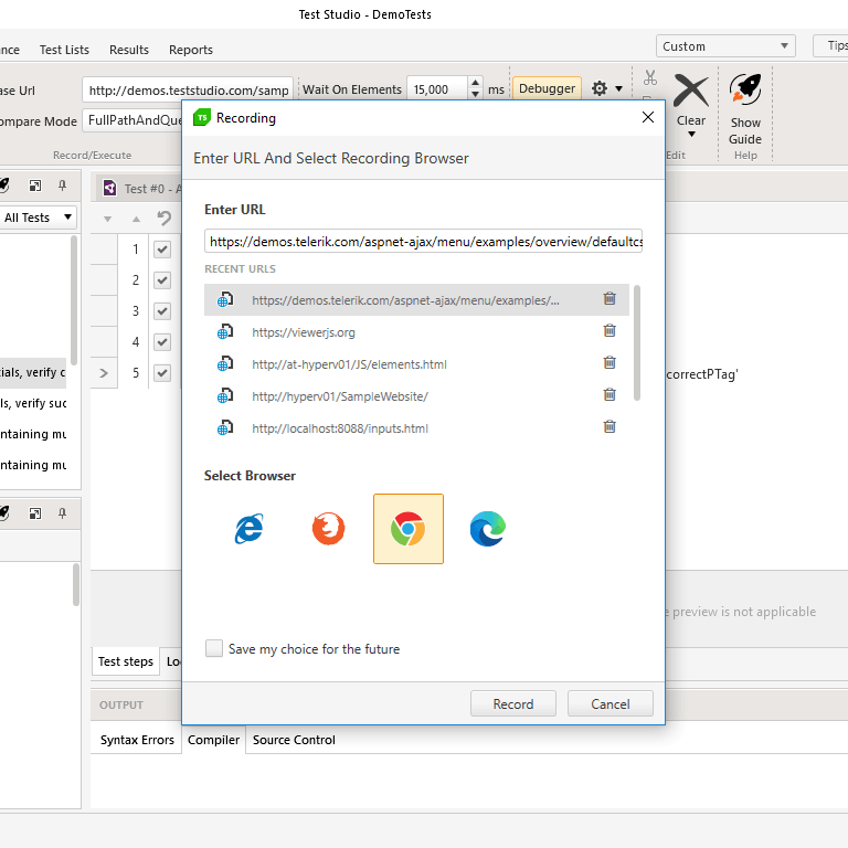 Telerik Test Studio Software - 1