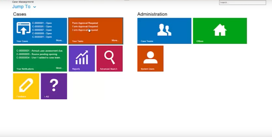 Microsoft SharePoint Software - Case management
