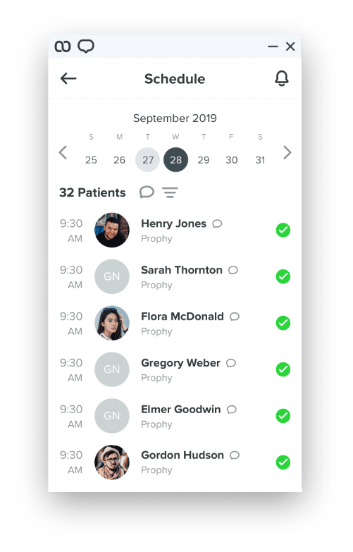 Weave Scheduling