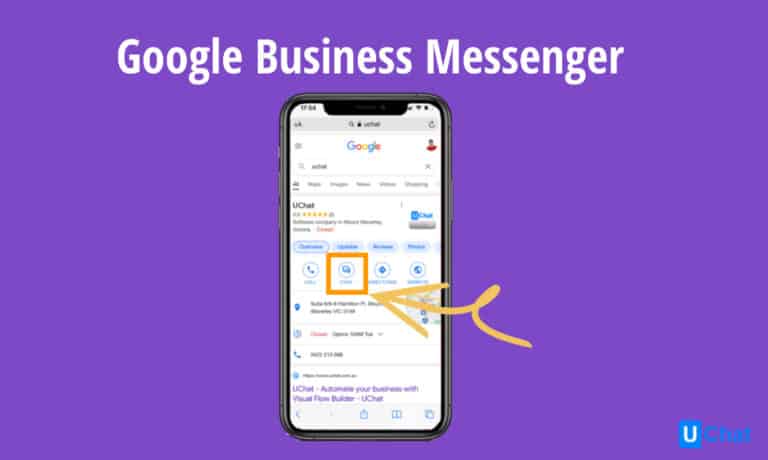 UChat Software - Reach out to Google search & Google Map audience through Google Business Messenger Channel