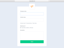 Pipefy Software - Public forms can be deployed to gather data