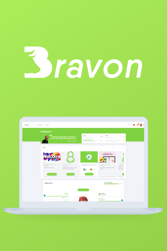 Bravon User Dashboard
