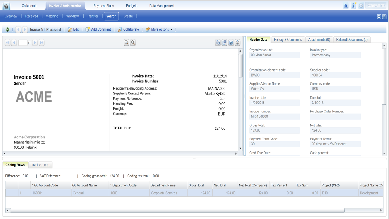 Basware Software 2021 Reviews, Pricing & Demo