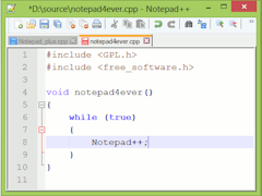 Notepad++ Software - Notepad++ code editor - thumbnail