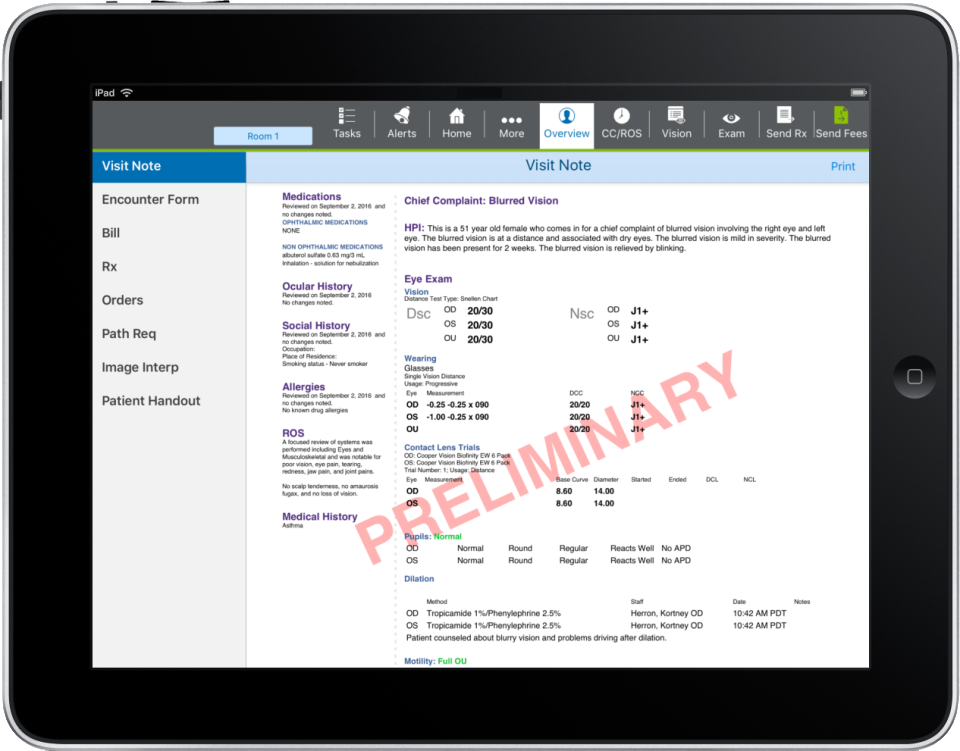 Eyefinity EHR Software - 4