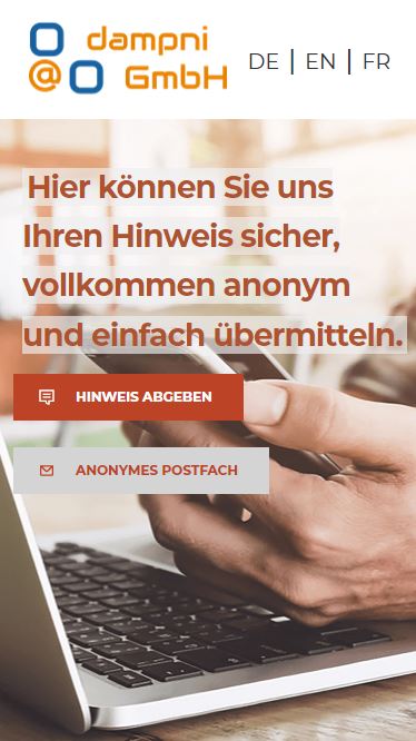 CLUE#ZO screenshot: CLUE#ZO suits both - desktop and mobile devices with its responsive design