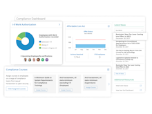 Paylocity Software - Paylocity's Compliance Dashboard will change the way you view compliance. Through its intuitive interface, stay on track with your company's data completeness and visualized important employee compliance items, all in one place.